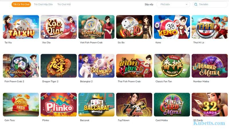 Game Bài Đổi Thưởng KUBET: Sân Chơi Uy Tín và Đa Dạng Hàng Đầu 1 Game bài BK8 bảo mật SSL, tốc độ nhanh, giao diện 3D
